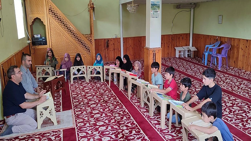 Elazığ'da yaz Kur'an kurslarına denetim yapıldı