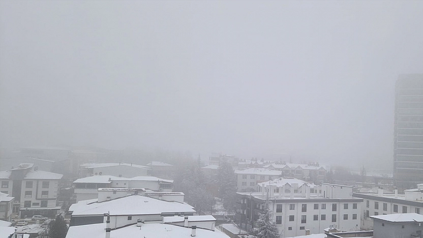 Elazığ'da yoğun sis etkili oldu