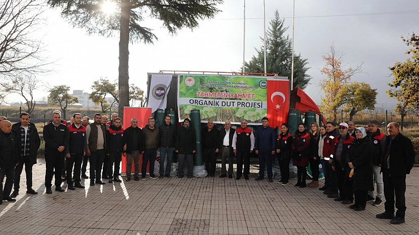 Elazığ'da 'Zahmetsiz Rahmet Dut' Projesinde yeni dönem başladı