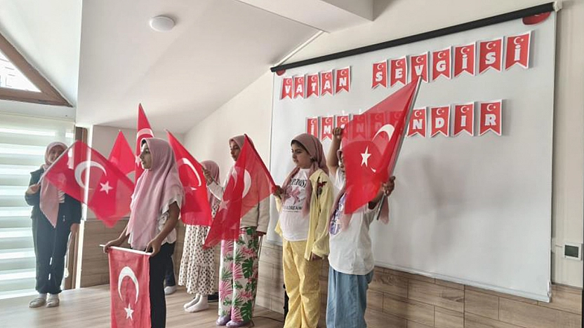 Elazığ'ın Kur'an kurslarında 15 Temmuz etkinlikleri