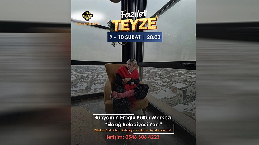 Elazığ kahkahaya doyacak