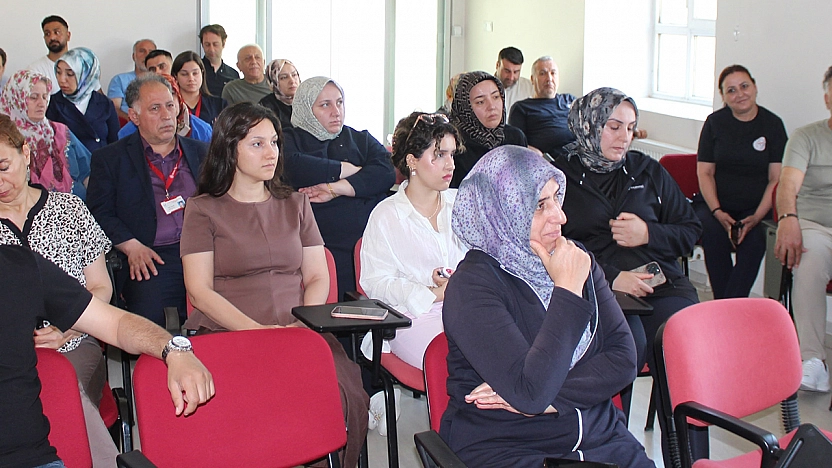 Elazığ Ruh Sağlığı Hastanesi'nde iş sağlığı ve güvenliği eğitimi