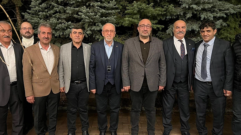 Elazığ Ticaret Borsası Heyeti, Milletvekili Ejder Açıkkapı ile Ankara'da bir araya geldi