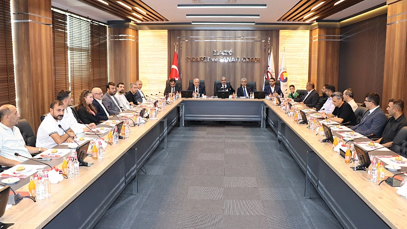 Elazığ TSO'da bayramlaşma töreni