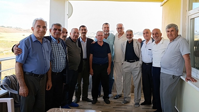 Elazığlı M. Şener Bulut, 46 yıl sonra asker arkadaşlarıyla buluştu