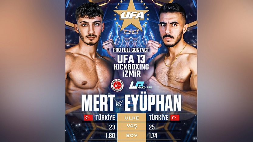 Elazığlı Şampiyon Eyüphan Yıldırım, İzmir'de ring'e çıkıyor