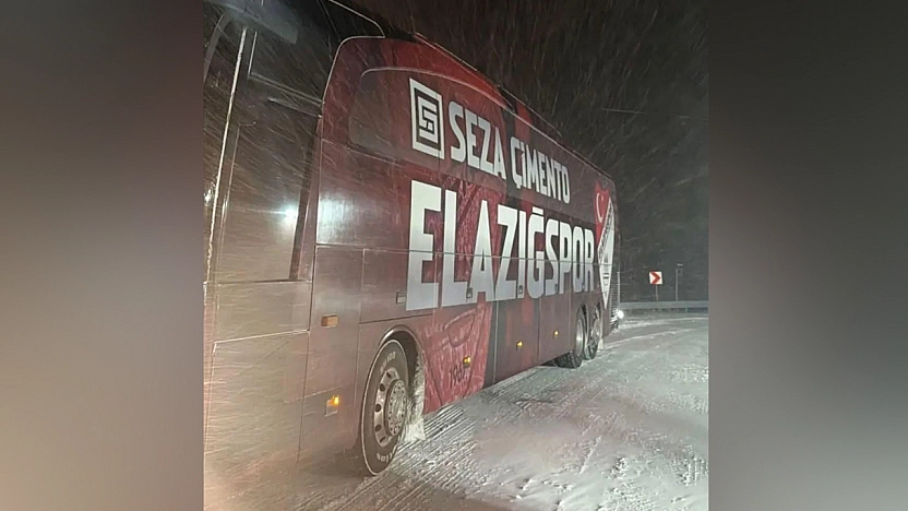 Elazığspor'a kar engeli