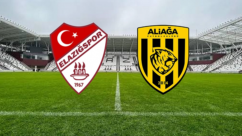 Elazığspor – Aliağa FK maçı canlı anlatım
