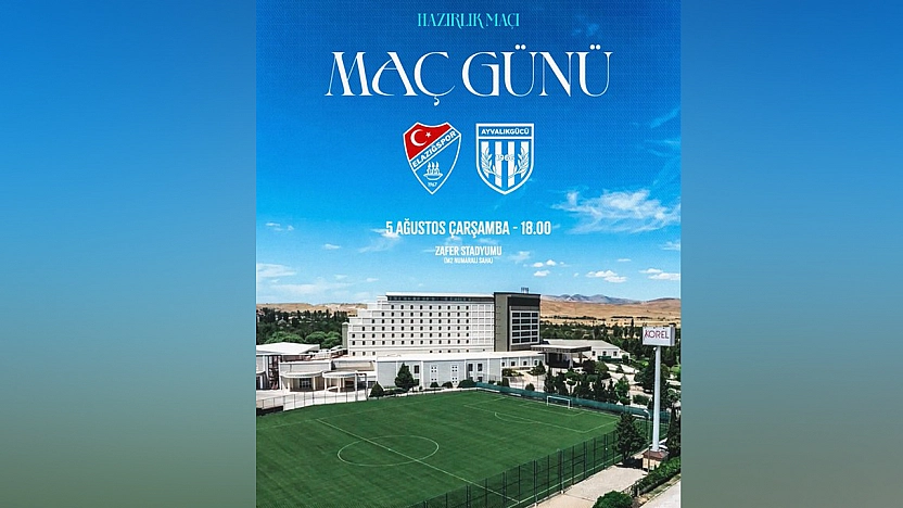 Elazığspor, Ayvalıkgücü Belediyespor ile hazırlık maçına çıkıyor