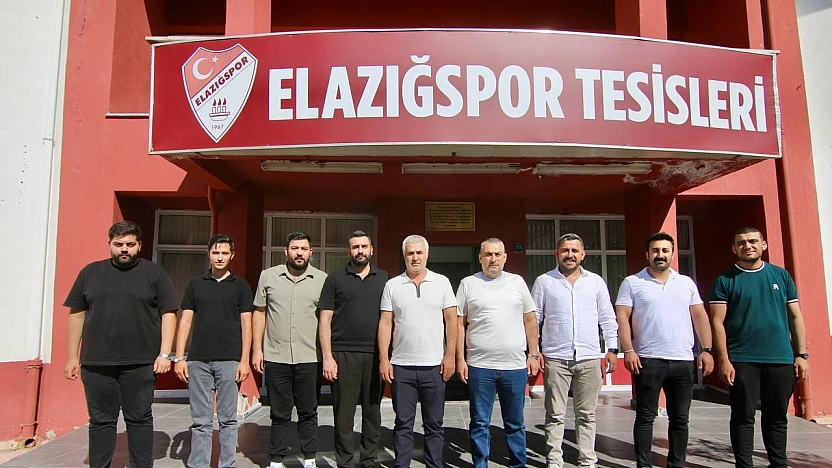Elazığspor Sevdalılarından Başkan Toprak'a hayırlı olsun ziyareti