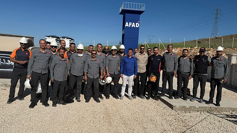 ELBAK personeline kentsel arama kurtarma eğitimi verildi