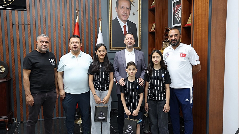 Eskrim İl Temsilciliğinden İl Müdürü Abdulsamet Eren'e teşekkür ziyareti