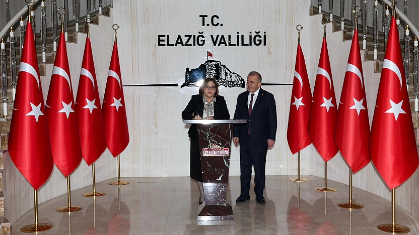 Fatma Şahin'den Elazığ Valiliğine ziyaret