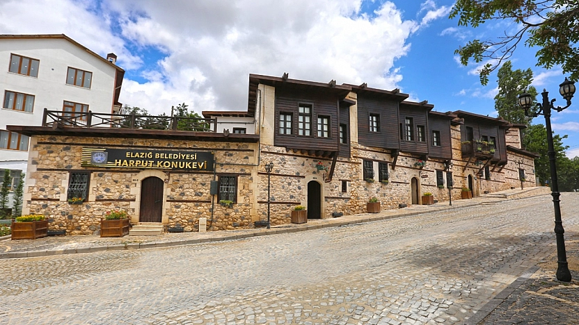 Harput konukevi, geçmişin izlerini bugün de yaşama imkanı sunuyor