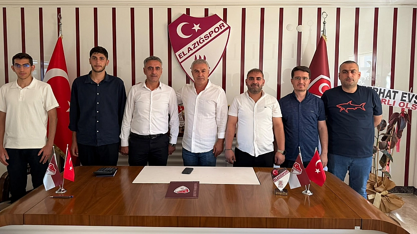 Heylanlılar Yardımlaşma ve Dayanışma Derneği'nden Elazığspor'a destek ziyareti