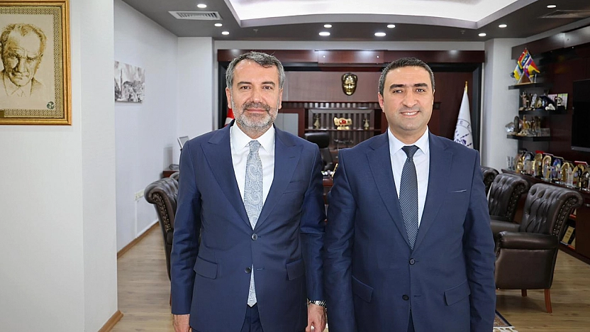 Hizmet-İş Sendikası Elazığ Şube Başkan Adayı Murat Ertürk'ten Başkan Şerifoğulları'na ziyaret