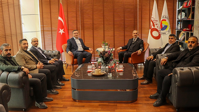 HÜDA-PAR heyetinden başkan Alan'a ziyaret