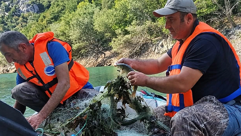 Kalealtı-1 Barajı'nda biyoçeşitlilik ve stok tahmini çalışmaları sürüyor