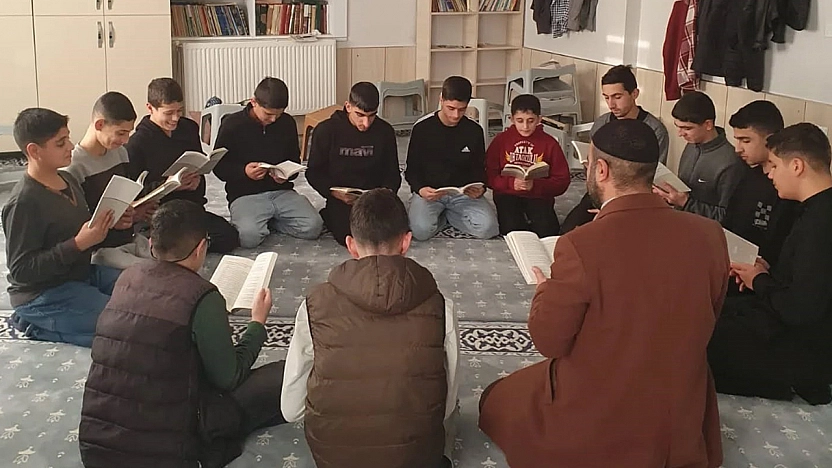 Karakoçan'da Kur'an kursu öğrencilerine ara dönem eğitimi