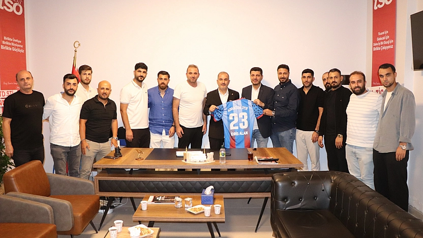 Kovancılarspor'dan İdris Alan'a destek ziyareti