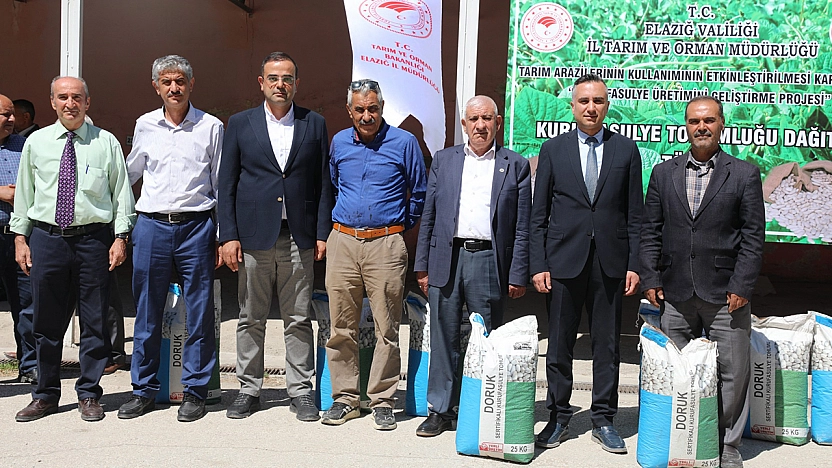 Kuru fasulye tohumu dağıtımı başladı