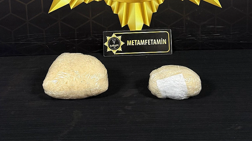 Malatya'da 1 kilo 769 gram metamfetamin ele geçirildi