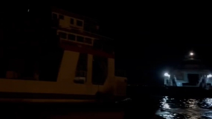 Malatya-Elazığ feribotunda fırtına krizi