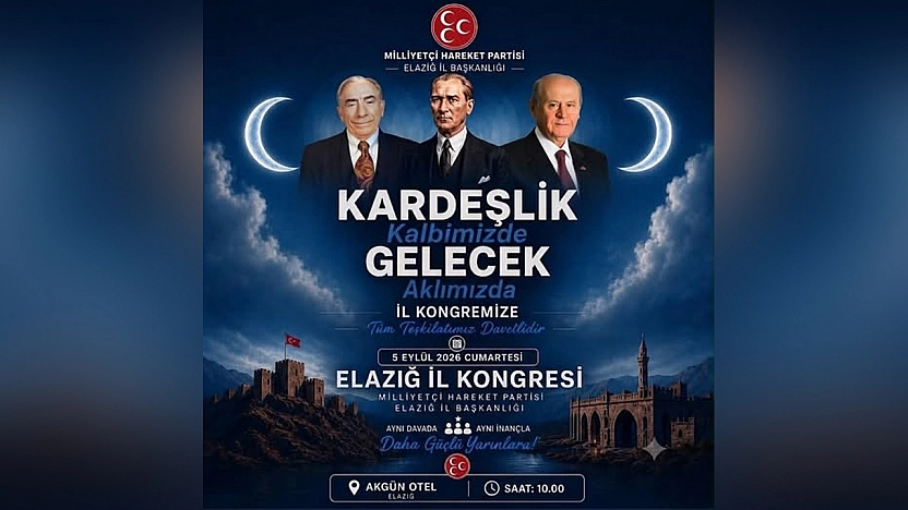 MHP Elazığ İl Başkanlığı kongre tarihini açıkladı