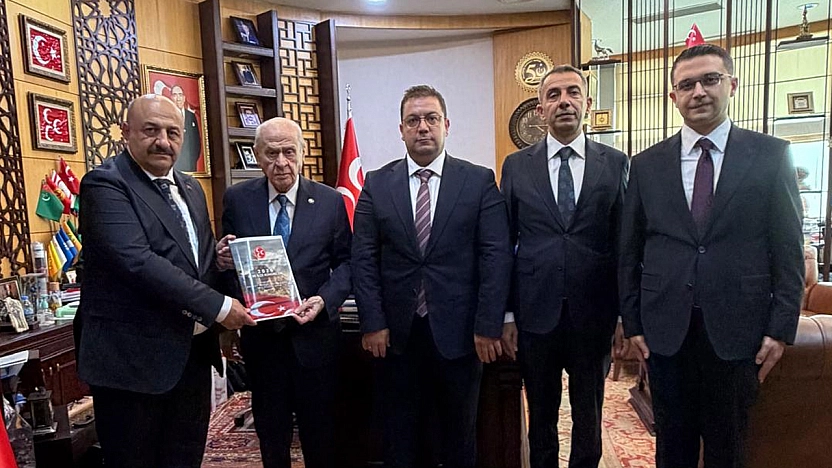 MHP Elazığ Teşkilatı, Bahçeli'yi ziyaret etti
