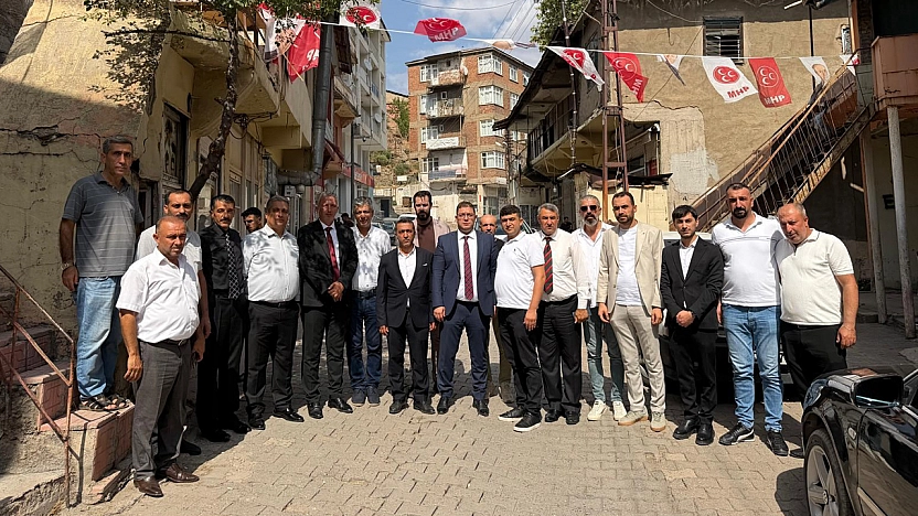 MHP Maden İlçe Başkanı Erkan Türkel güven tazeledi