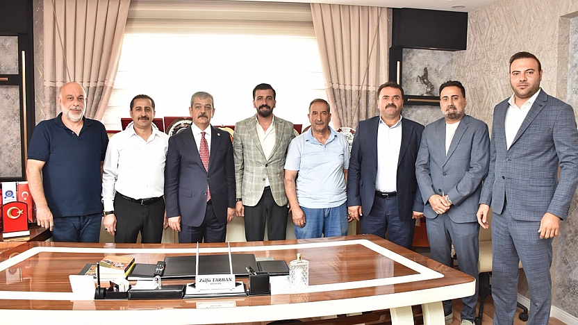Milletvekili Keleş, Ticaret Müdürlüğü, Esnaf Odası ve KOSGEB'i ziyaret etti