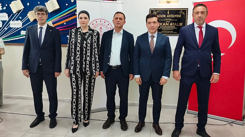 Miryıldız Madencilik'ten Kaymakam Atalık'a anlamlı sürpriz
