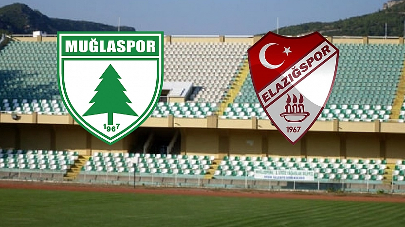 Muğlaspor- Elazığspor maçı canlı anlatım