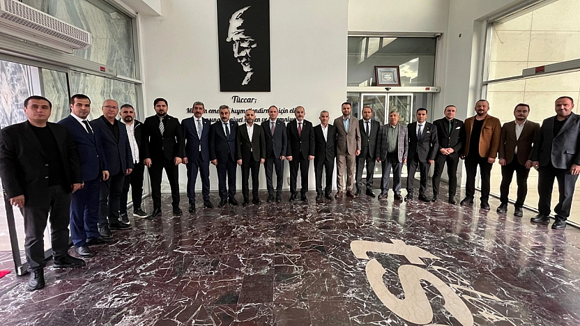 MÜSİAD Elazığ Şubesi'nden Başkan Alan'a hayırlı olsun ziyareti