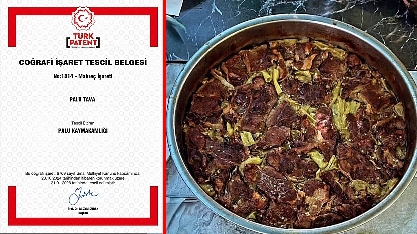 Palu Tava'ya coğrafi işaret tescili