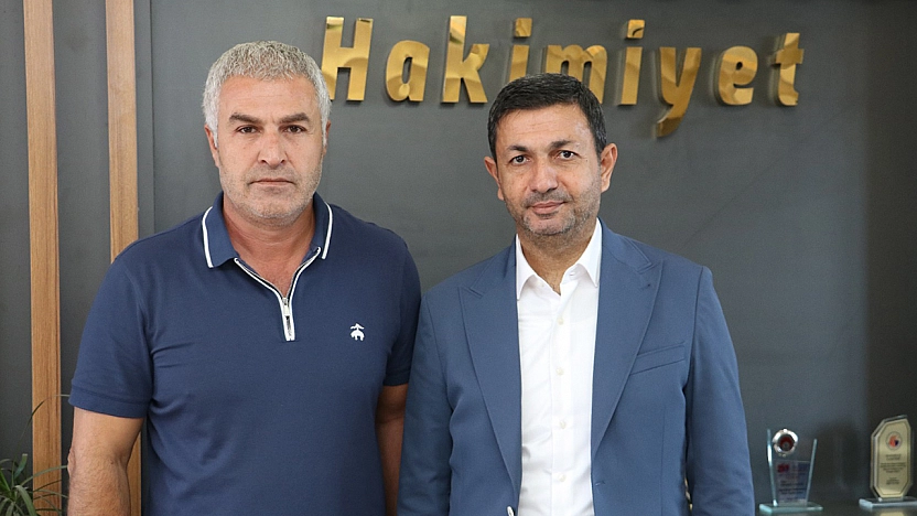Selahattin Çobanoğlu'ndan Hakimiyet'e ziyaret