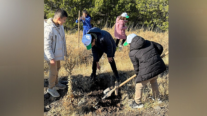 Sivrice'de fidan dikme etkinliği düzenlendi