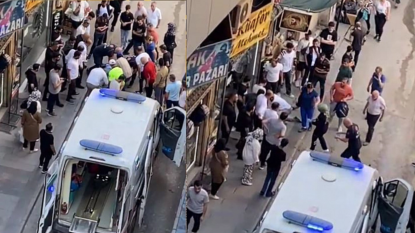 Sokak ortasında kalbi duran şahıs, vatandaşın kalp masajı ile hayata döndü