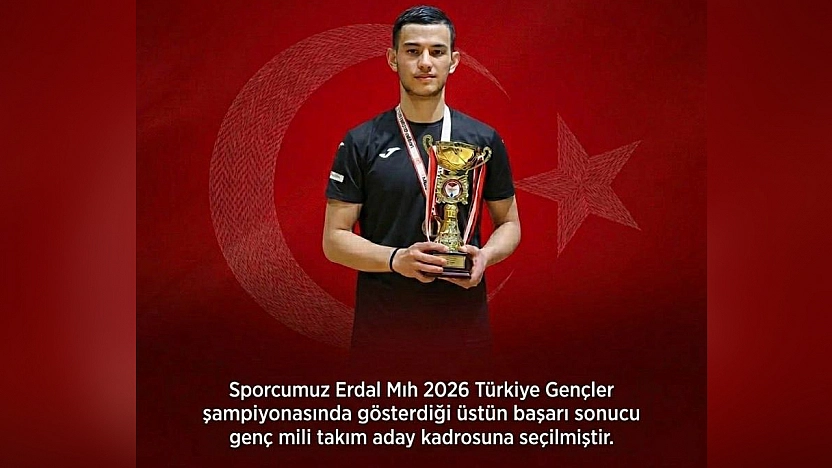 Sporcumuz Erdal Mıh Milli takım yolunda!