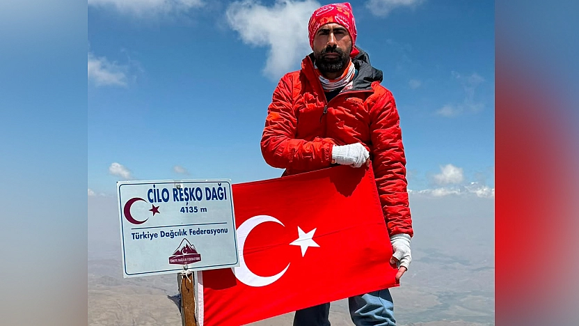 Tarık Aksakal'dan Elbrus'un Ardından Cilo Reşko zirvesi