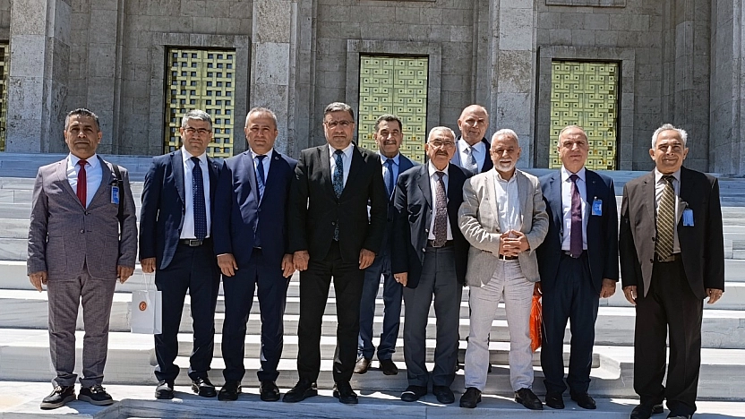 TBMM'de Nüzhet Dede'ye vefa ziyareti