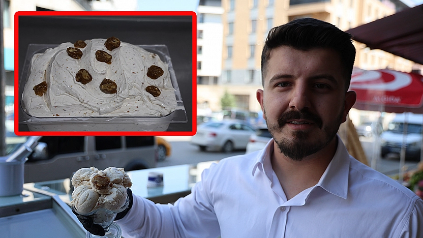 Türkiye'nin ilki Elazığ'dan: Orcikli dondurma
