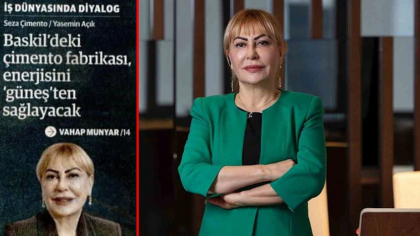 Vahap Munyar'dan Prof. Dr. Yasemin Açık'a övgü dolu yazı: 'Elazığ'a Değer Katan Vizyoner Sanayici'