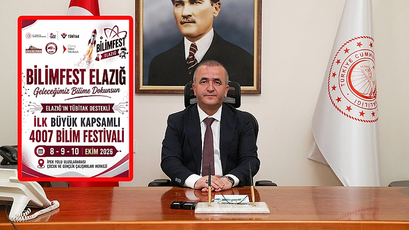Vali Hatipoğlu'ndan BİLİMFEST müjdesi