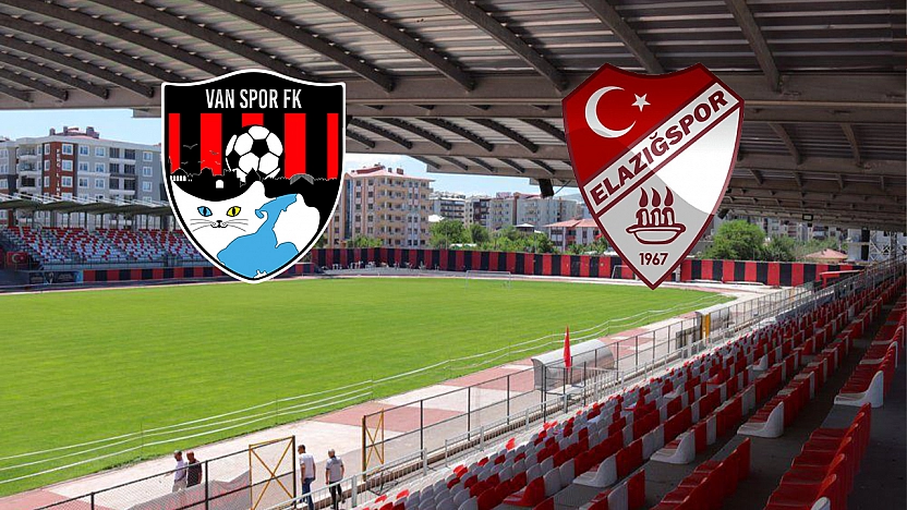 Vanspor-Elazığspor maçı heyecanı başlıyor: Karşılaşma saat kaçta ve hangi kanalda?