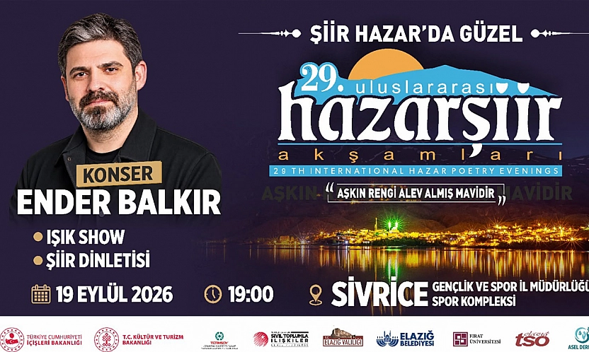 29. Uluslararası Hazar Şiir Akşamları başlıyor