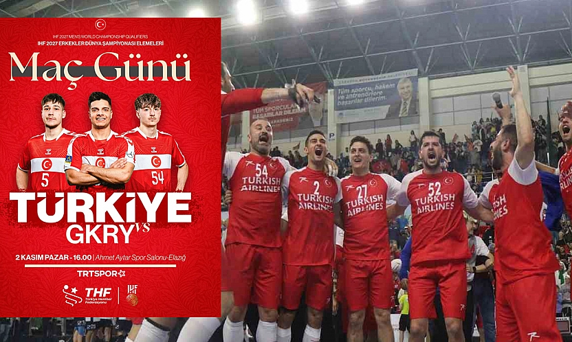 A Milli Erkek Hentbol Takımı Elazığ'da sahne alıyor