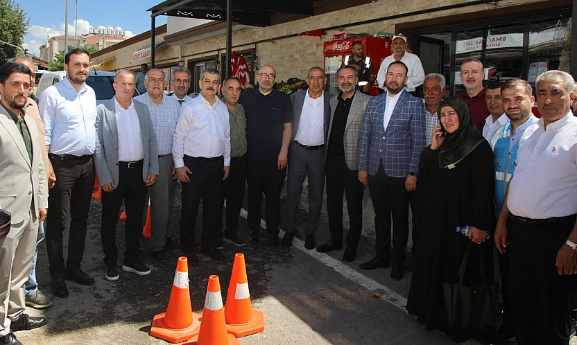 AK Parti Baskil'de tek yürek: 100 kişilik kadro sahaya indi