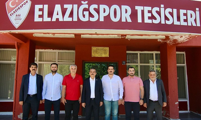 Ak Parti Elazığ Milletvekili Prof. Dr. Erol Keleş'ten Elazığspor'a ziyaret