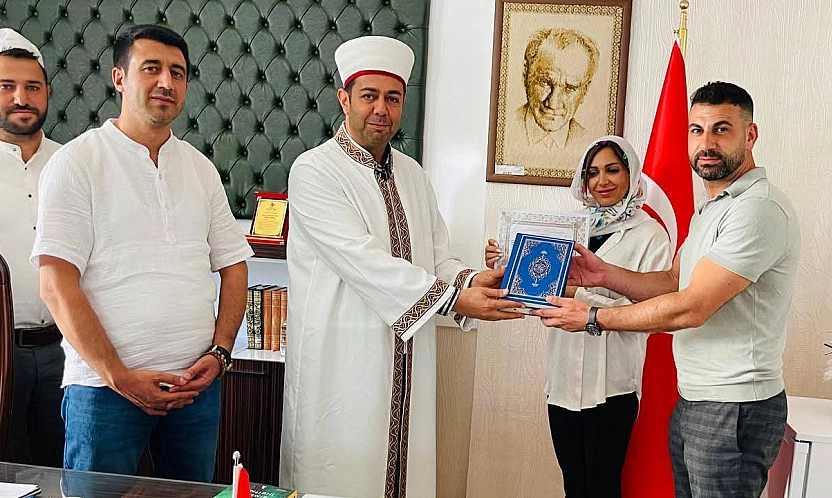 Alman vatandaşı Ghodsi, Elazığ'da Müslüman oldu